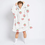 Cashmere adult sweater blanket